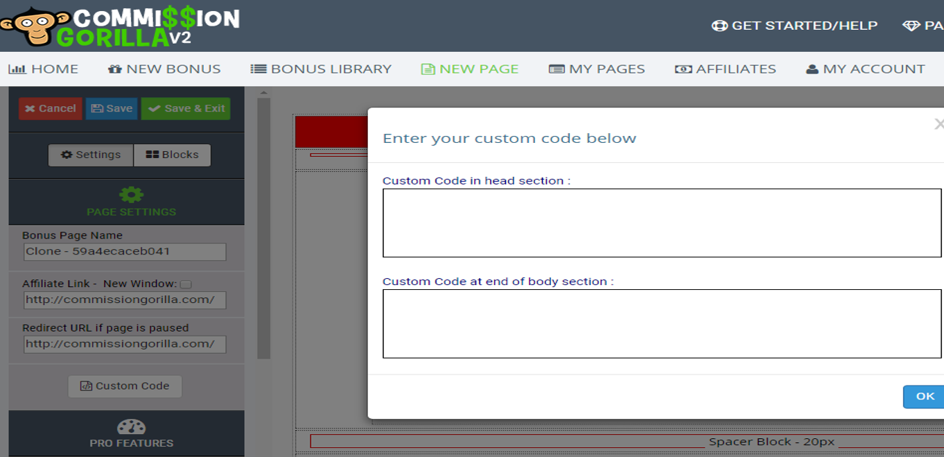 custom code custom code